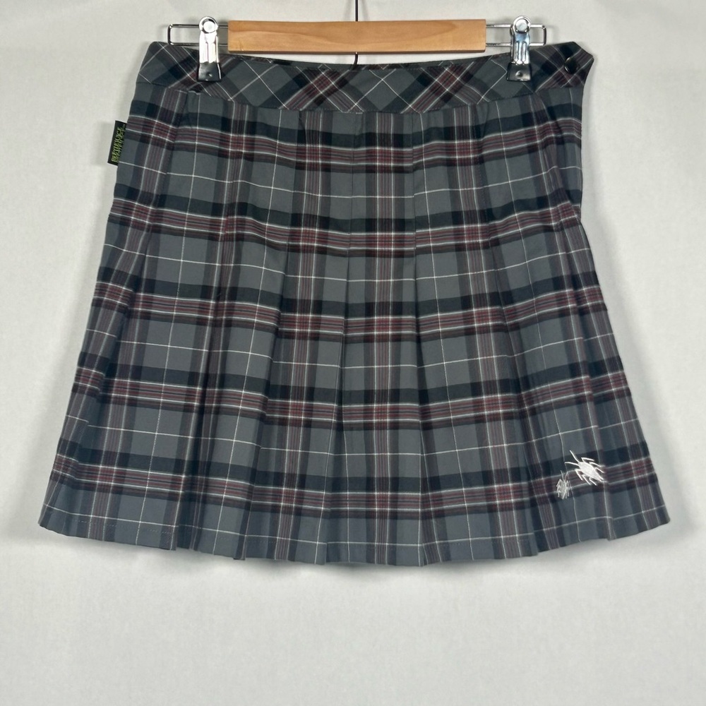 Beetlejuice Beetlejuice Astrid Uniform Mini Skirt Embroidered Bugs